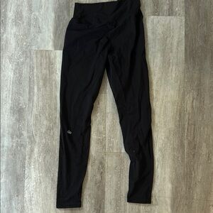 ALO Yoga Fleece Lined Black Leggings